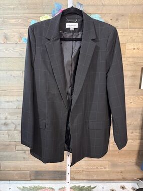Calvin Klein Black Blazer for Women plus size 16